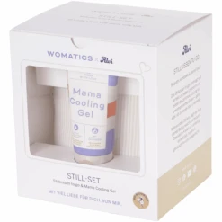 Alvi®x Womatics Still-Set: Stillkissen To Go & Mama Cooling Gel