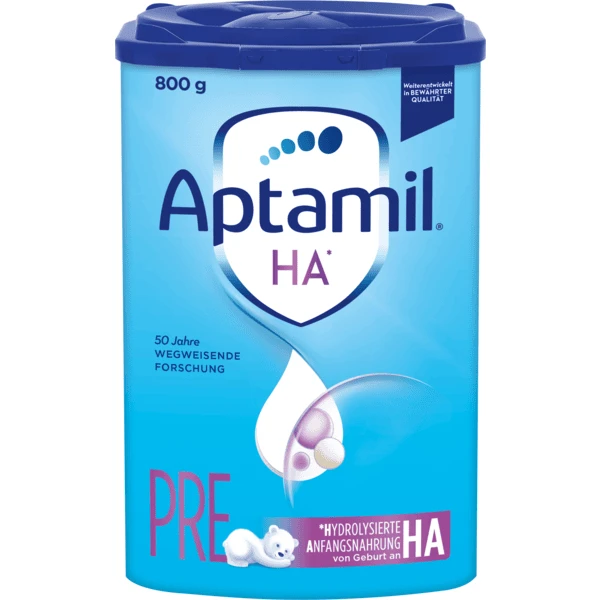 Aptamil Anfangsmilch HA PRE Mit Hydrolisiertem Eiweiß 800 G Ab Der Geburt