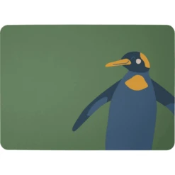ASA Selection Tischset Pinguin Pepe Grün
