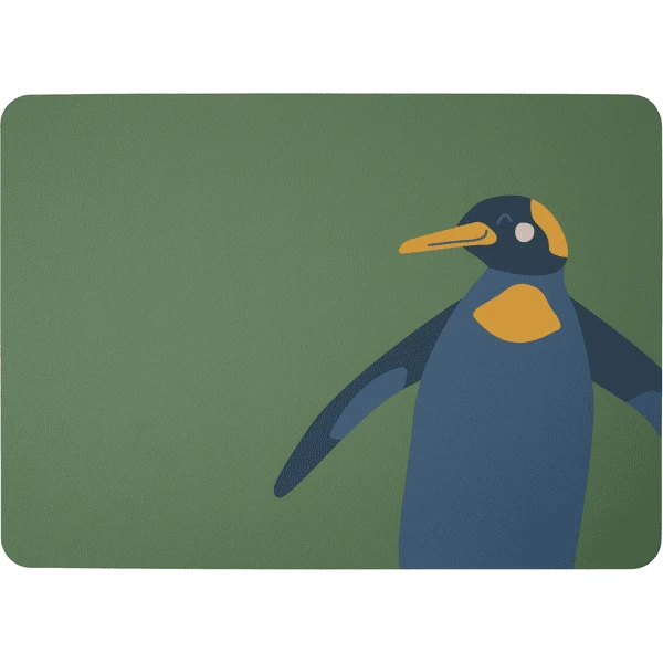ASA Selection Tischset Pinguin Pepe Grün