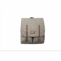 BabyGO Wickelrucksack Carebag Pure Natural Grey