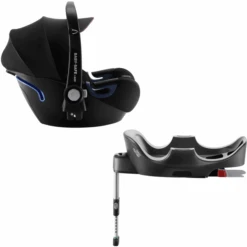 Britax Römer Babyschale Baby-Safe 2 I-Size Cool Flow - Black Inklusive Flex Base