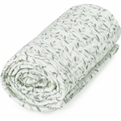 Cam Cam Copenhagen Cam Cam® COPENHAGEN Musselin Babydecke Green Leaves