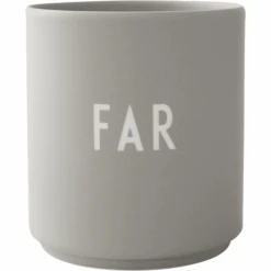Design Letters Porzellanbecher Favourite Cups Mit Lasergravur Cool Gray