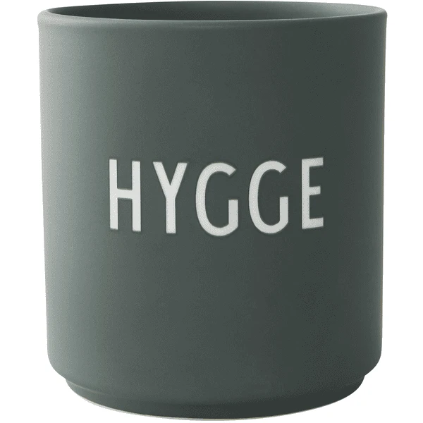 Design Letters Porzellanbecher Favourite Cups Mit Lasergravur Dark Green