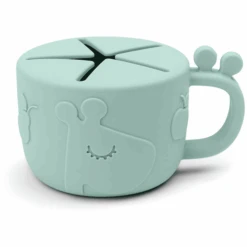 Done By Deer™ Snackbecher Peekaboo Raffi Blau