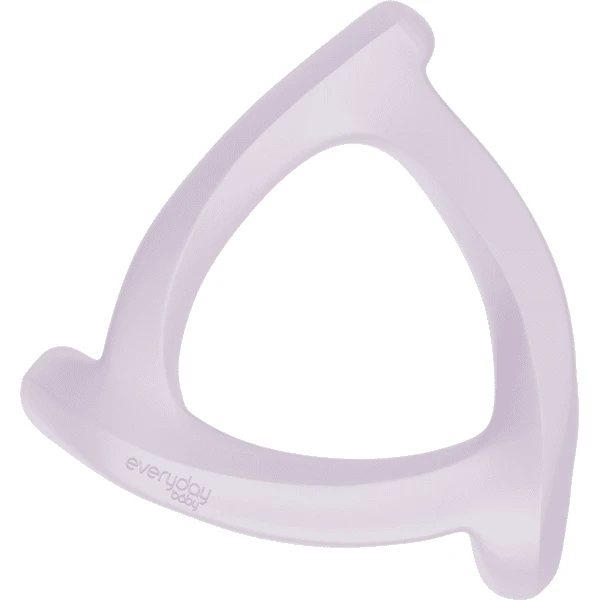 Everyday® Baby Beißring Silikon Light Lavender