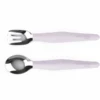 Everyday® Baby Esslern-Besteck, Edelstahl Mit Silikongriff, 2-teilig Light Lavender