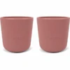 Filibabba Silikon Becher 2er-Pack - Rose