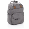 Fillikid Wickelrucksack Rom Hellgrau Melange