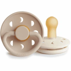 FRIGG Schnuller Moon Phase Cream/Croissant 6-18 Monate