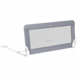 HOMCOM Bettgitter Mit Schutzanker Grau