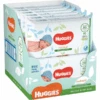 Huggies Feuchttücher Natural Biodegradable Sensitive 12 X 48 Babytücher, Großpackung