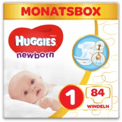 Huggies Windeln Newborn Baby Größe 1, 84 Stück