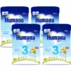 Humana Folgemilch 3 4x 800g
