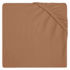 Jollein Jersey Spannbettlaken Caramel 60x120 Cm