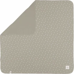 LÄSSIG Babydecke Speckles Olive 80 X 80 Cm