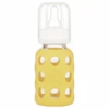 Lifefactory Babyflasche Aus Glas In Banana 120ml