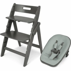 Moji Hochstuhl Yippy Inklusive Neugeborenenaufsatz Cloud Mint