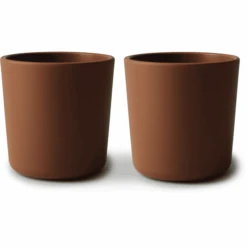 Mushie Becher 200 Ml 2 Stück, Caramel