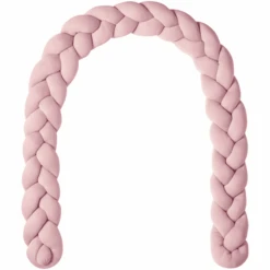 Nordic Coast Company Nestchenschlange Geflochten Jersey Rosa