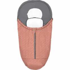 Odenwälder Systemfußsack Klimocool Modern Blizzard Rust