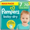 Pampers® Pampers Baby-Dry Windeln, Gr. 7, 15+ Kg, Maxi Pack (1 X 70 Windeln)