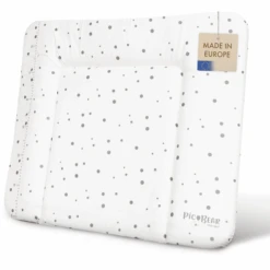 Pic Bear Wickelauflage 72x85cm Punkte Weiß Grau