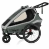 Qeridoo® Kinderfahrradanhänger Kidgoo1 Ivy Green