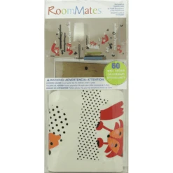 Roommates Room Mates Fuchs Hase & Igel Im Wald Mehrfarbig