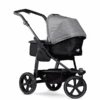 Tfk Kombikinderwagen Mono 2 Mit Luftkammer Radset Premium Grau