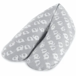 THERALINE Stillkissen Bezug Für Das Komfort Elefantenherde