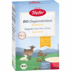 Töpfer Bio-Ziegenmilchbrei Buchweizen 200 G Ab Dem 6. Monat