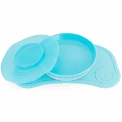 TWISTSHAKE Click Matte Und Kinderteller Mini Ab Dem 6. Monat Pastell Blau