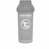 TWISTSHAKE Strohhalmflasche Straw Cup 360 Ml 12+ Monate Pastel Grau