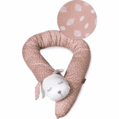 Vinter&Bloom Bumper Buddy Stillkissen Nordic Leaf Soft Pink